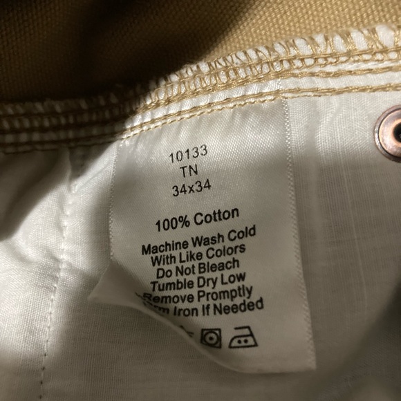 CC Filson Utility Canvas Pants Tan 34x32 - Picture 12 of 13